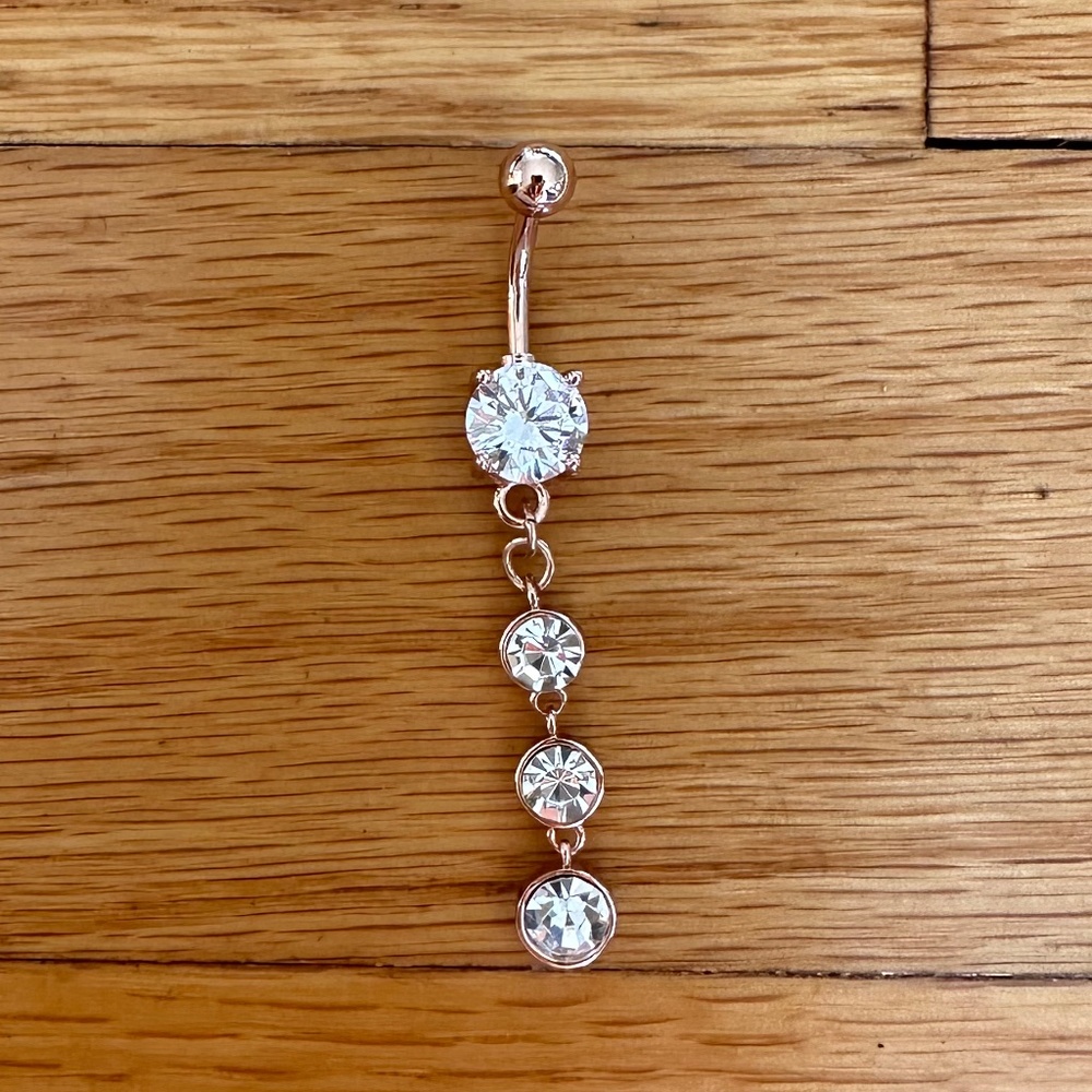 Dangle Belly Button Ring- Never worn before